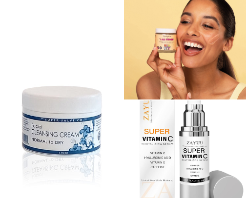 Must have beauty finds cover photo collage