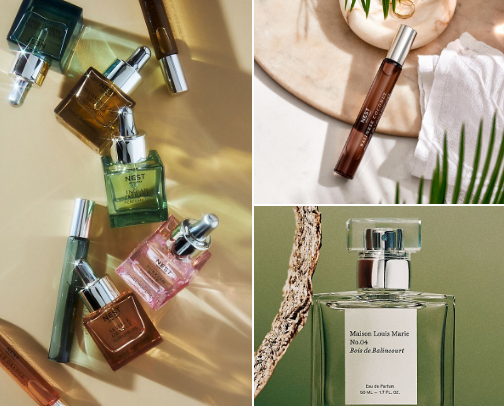 The best perfumes cover photo collage