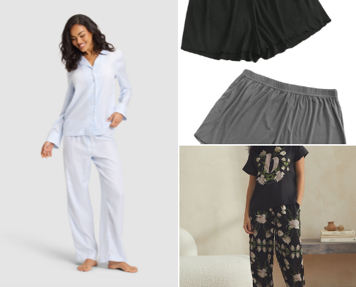 cozy sleepwear🌸 cover photo collage