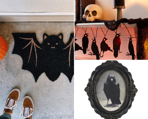 cute halloween decor cover photo collage