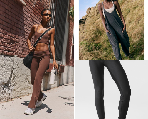 Hot Yoga Mom Outfit Staples (Effortless Athleisure) cover photo collage