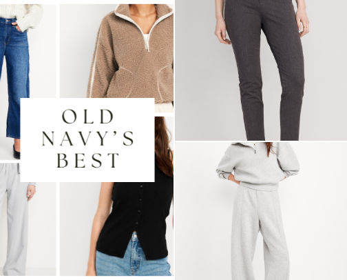 Old Navy Favorites cover photo collage