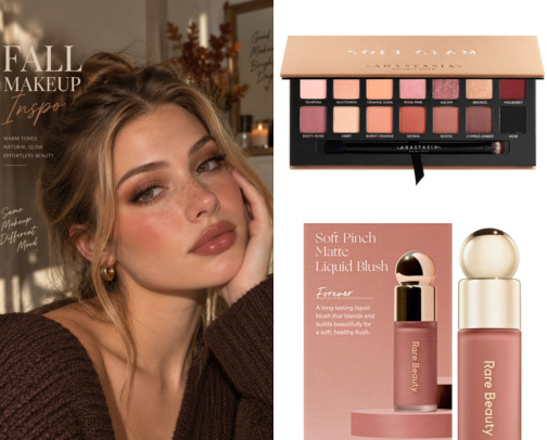 🤎Sephora Fall Makeup Essentials You Need💅 cover photo collage