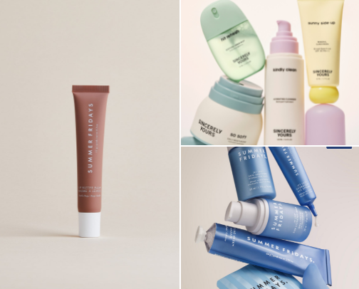 My favorite beauty recs cover photo collage