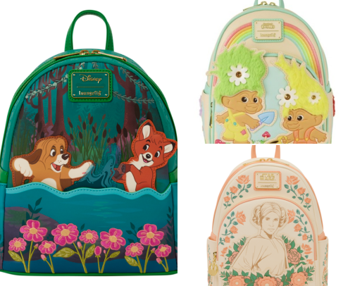 Loungefly Mini Backpacks, Wallets, and Purses cover photo collage