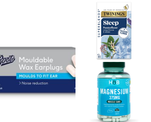 Things that helped me sleep better 😴 cover photo collage