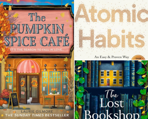 My favorite book recs cover photo collage