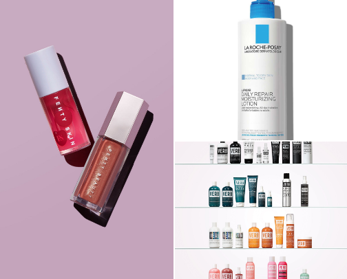Holy Grail beauty products cover photo collage