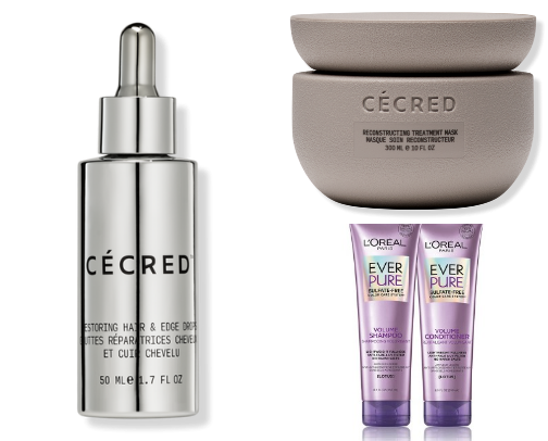 Fine/Thin Hair Products cover photo collage