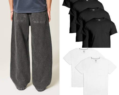Wardrobe essentials for any fit cover photo collage