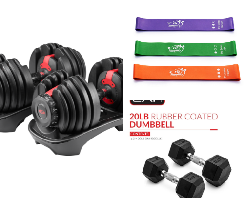The Budget Home Gym Setup That Helped Me Stay Consistent cover photo collage