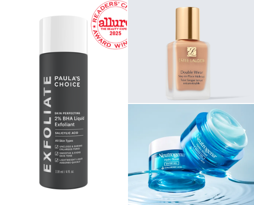 My Game-Changing Makeup Picks for Oily + Dry Skin! cover photo collage