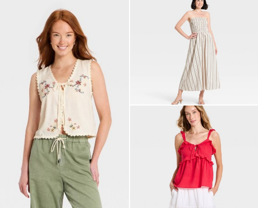 Target Clothes and Accessories cover photo collage