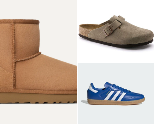 fav shoes of 2025 cover photo collage