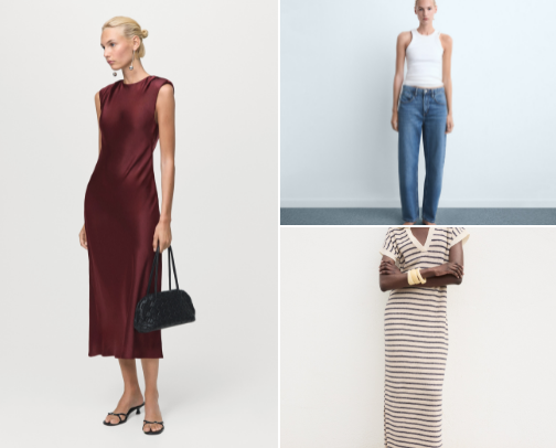 Mango fashion & accessories style cover photo collage