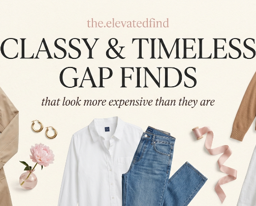 Elevated & Timeless Summer Capsule Wardrobe from the GAP cover photo collage