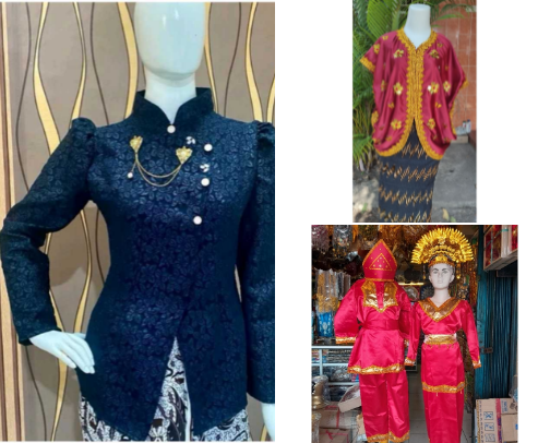 Kebaya Indonesia cover photo collage