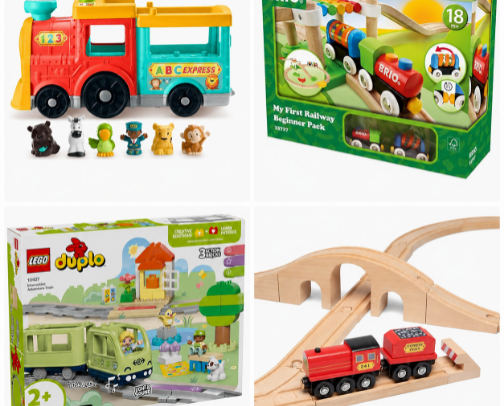 Top Train‑Loving Kid Finds cover photo collage