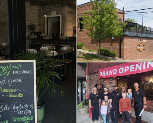 College life food guide in kalamazoo cover photo collage