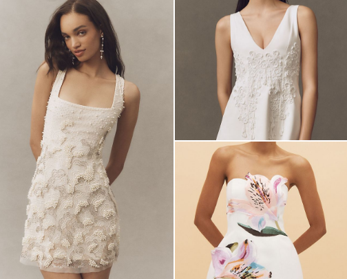 Say yes to the dress: Engagement Dresses cover photo collage