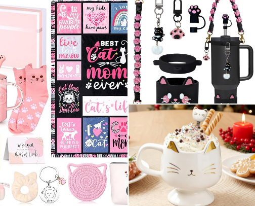 🐾 Purr-fect Picks! 84 Cozy & Cute Gifts for Every Cat Lover! cover photo collage