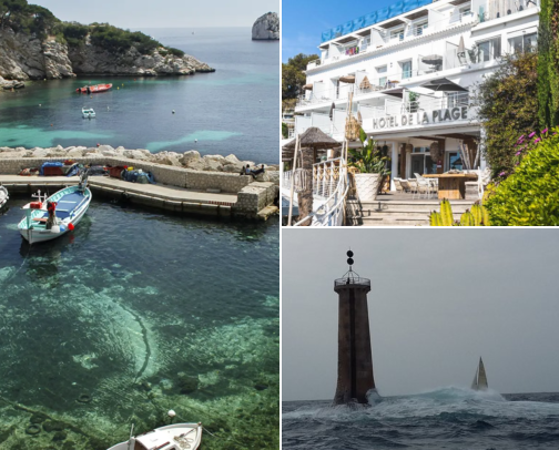 A hotel stay I’d love to come back to, Harbor Views, Calanques, Beach Time & Easy Coastal Days Cassis, France cover photo collage