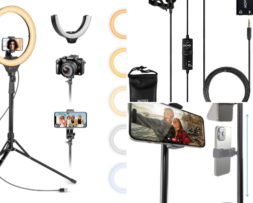 Everything I Use to Create Content – Budget Creator Kit cover photo collage