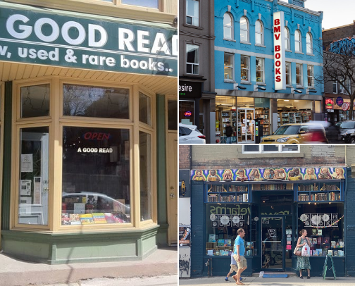 best bookstores in toronto 📚 cover photo collage