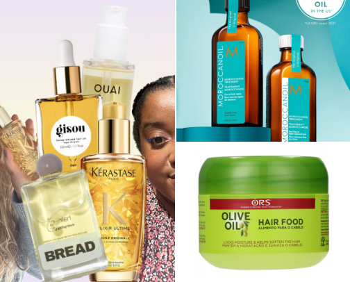 Crowning Glory: Top Products for Healthy, Gorgeous Hair” cover photo collage