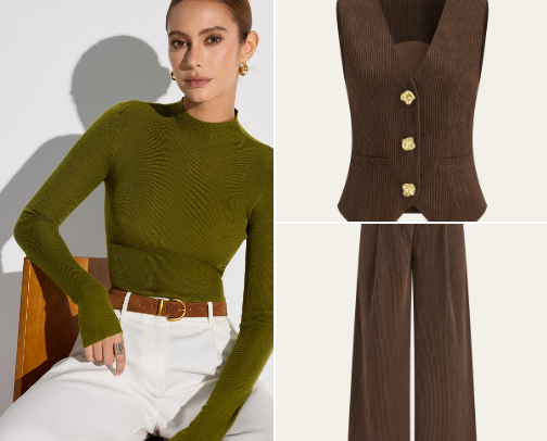 Fall Fashion Style cover photo collage