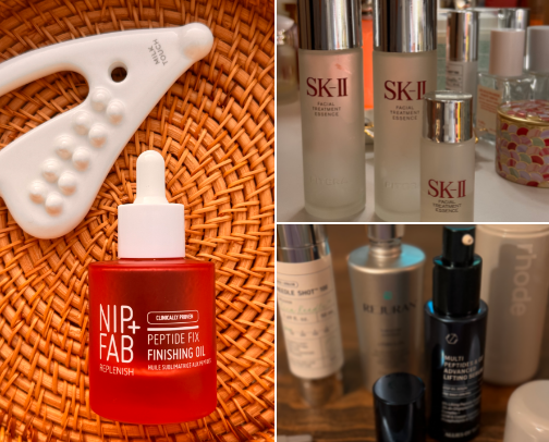 The Beauty Recs Responsible for That Glow 💥🧬💕 cover photo collage