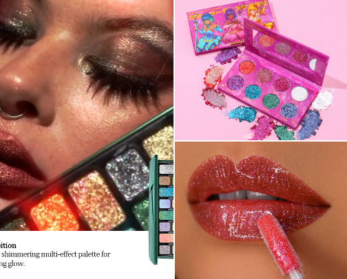 The Fairycore Makeup Edit cover photo collage