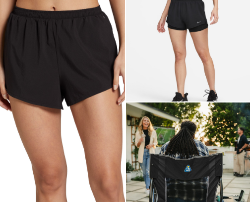 Athletic wear cover photo collage