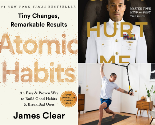 Practice self-discipline, work on self-improvement, and become a better person cover photo collage