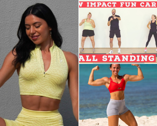 Best at home workout videos! cover photo collage