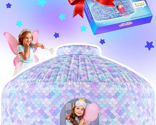 4.6 279 Skywin- Inflatable Tent for Kids (Mermaid) - Inflatable Air Tent Fort for Kids, Inflatable Fort Sets Up and Stores Away in Seconds, (Fan NOT Included) (with Door)Skywin- Inflatable Tent for Kids (Mermaid) - Inflatable Air Tent Fort for Kids, Inflata cover photo collage