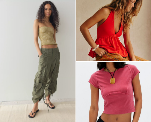 My Dream Free People Closet cover photo collage