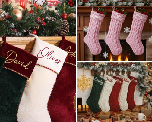 My go to Christmas stocking stuffers cover photo collage