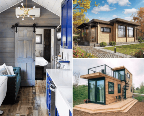 Prefab houses in accordance with the modern way of life!!!🏡 cover photo collage