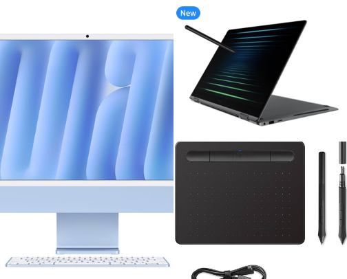 Technology to use cover photo collage