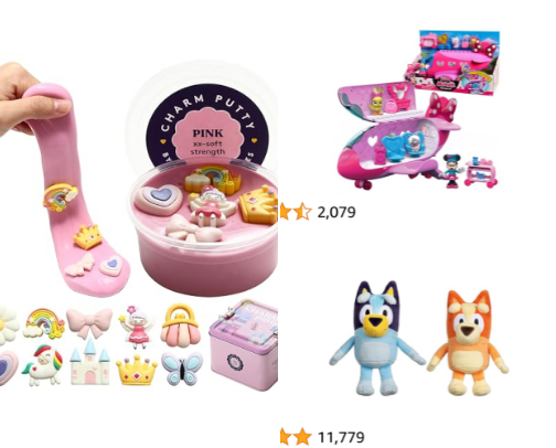 Toys for Toddlers cover photo collage