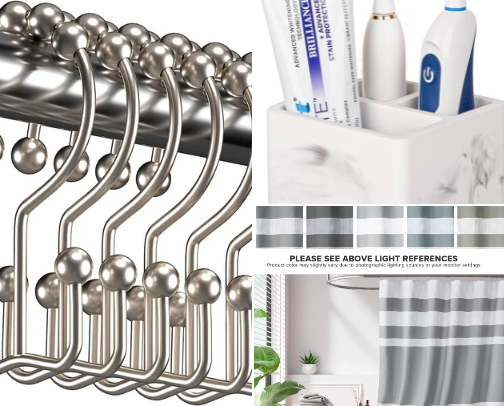 Bathroom Finds cover photo collage