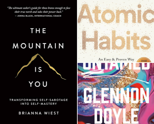 Books That Actually Changed Me (Not Just Sat on My Shelf) cover photo collage