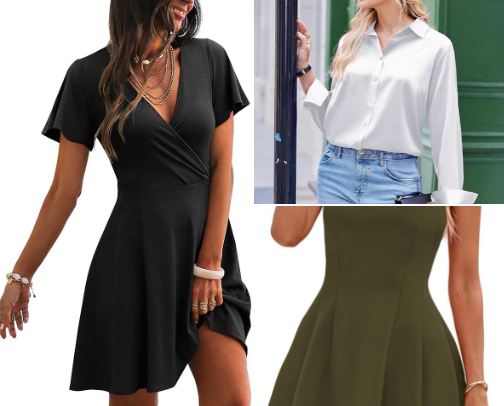 Dress Amazon cover photo collage