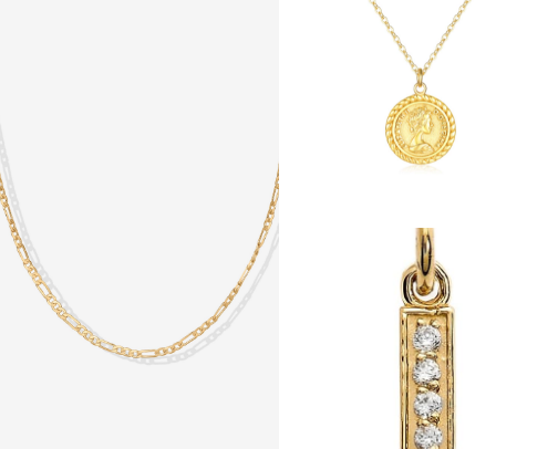 Clean girl jewelry finds cover photo collage