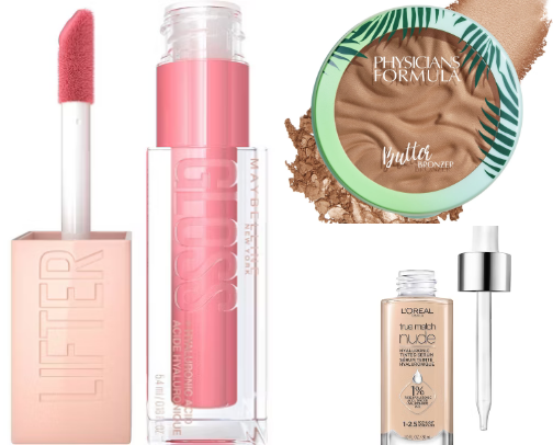 Drugstore Makeup cover photo collage