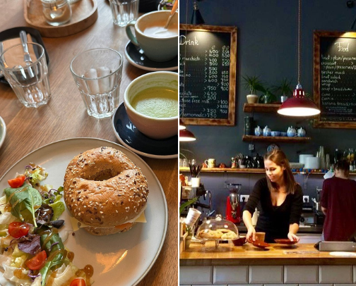 The best cafes in Budapest cover photo collage