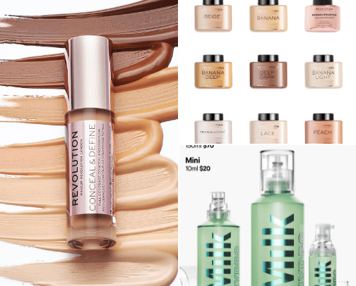 Make up recommendations! cover photo collage