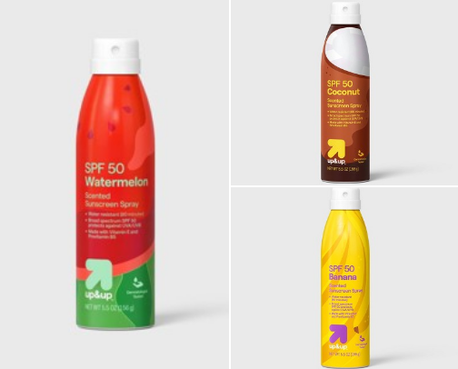 Fruit scented sunscreen ☀️ cover photo collage