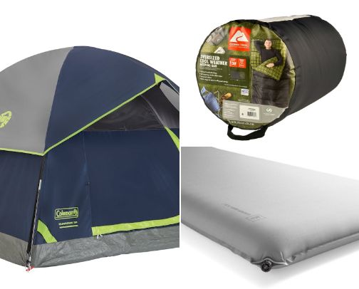 ✨ 20 Camping Must-Haves For the Girl Who Loves Comfort, Cozy Vibes & Cute Gear 🏕💖 cover photo collage